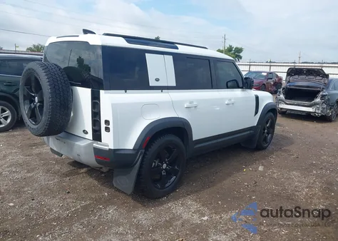 2020 Land Rover Defender 110 Hse z USA, uszkodzony, nr VIN SALE9EEU9L2019068